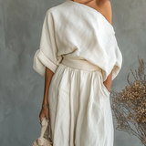 Mila™ | Two-Piece Set with shoulders to the descubierto