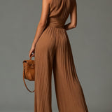 CorinaTM | Jumpsuit of Tablas with Leg Wide