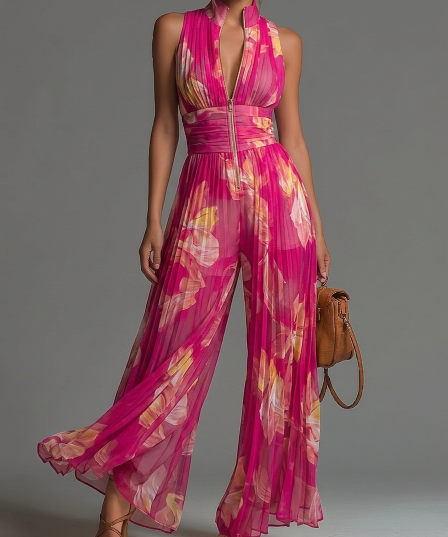 Genoveva™ | Mono Pleated Floral
