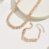 Claudine™ | Collar and Pulsera of cola of pez made a hand