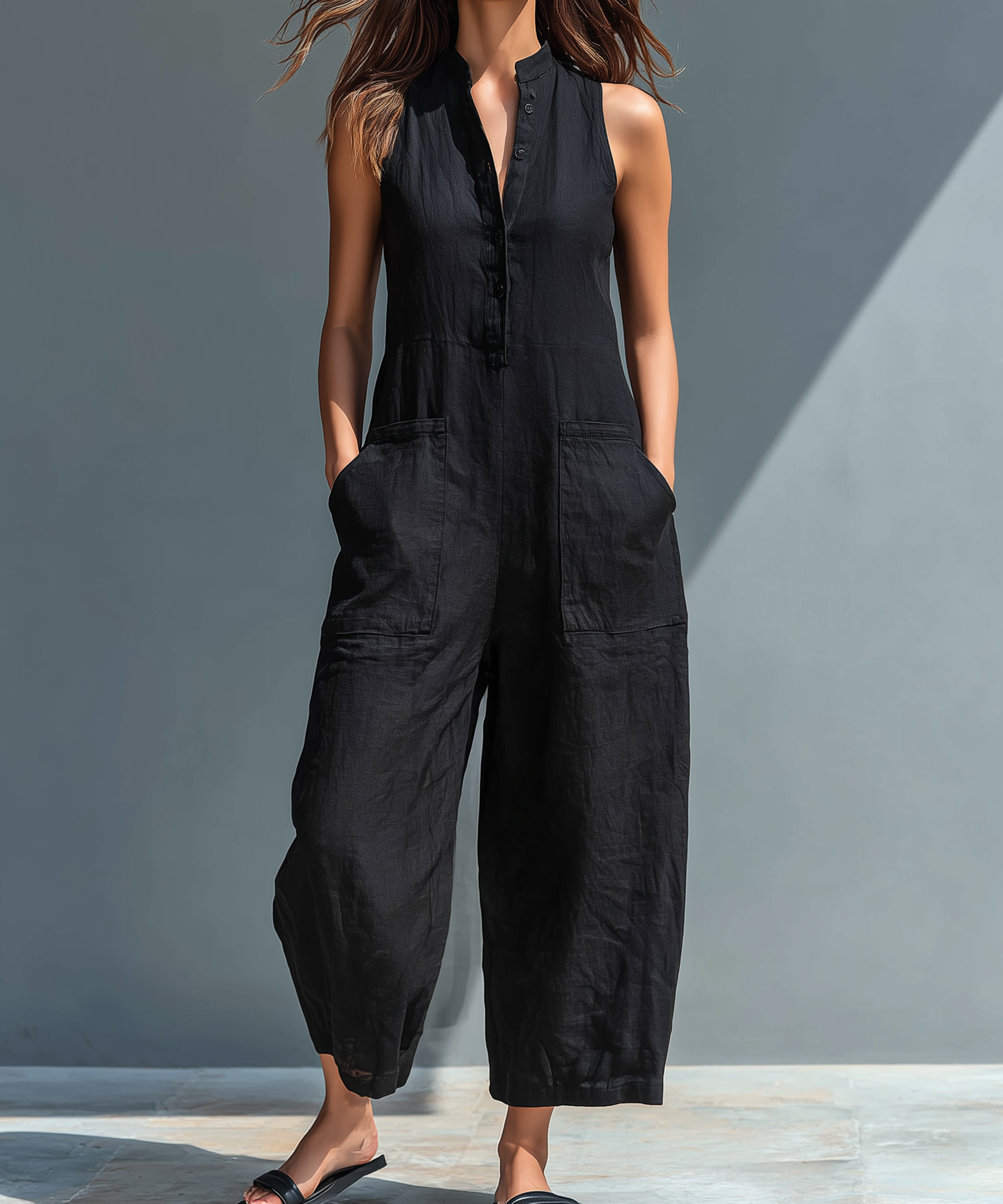 Facunda™ | Mono Long with pockets