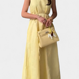 Rosetta Dress Soft Sleeveless with Tie Adjustable