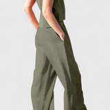 Yvanne Set Vintage Sleeveless for summer