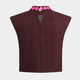 Sloan Set of Top and Skirt Recortada Coconut Palm