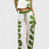 Serafina Sleeveless Floral Boho Set