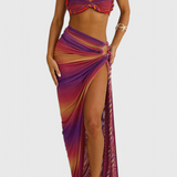 Estela Set of Skirt Backless