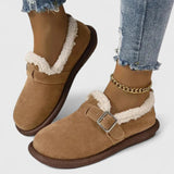 ValentynahTM | Sneakers for winter with Lining of Peluche and Buckle