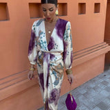 ValeriaTM | Dress Satinado Wrap