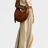 Portia Set in Cotton and Linen with Side Slit