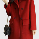 Camille | Warmth of Wool Classic of Doble Button Closure