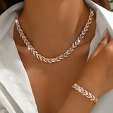 Claudine™ | Collar and Pulsera of cola of pez made a hand