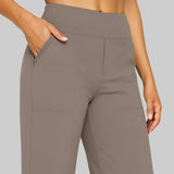 Calista™ | Trousers of women Wide-Leg color brown