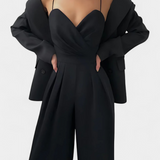 Romily Mono Sexy with Straps and wide-leg Elegant