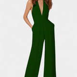 Lila Mono Wide-Leg with Elegance Lightweight