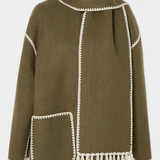 Pauline | Warmth of Cut loose with Bufanda of Flecos Incorporada