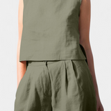 Yvanne Set Vintage Sleeveless for summer