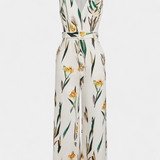 Slara Mono Long of Vacation with V-neckline and Cinturón Adjustable