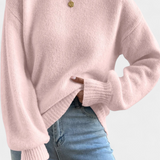 Emilia | Jersey of round neckline with Sleeves Globo