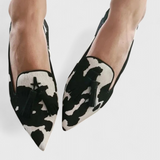 Fermina Loafers Elegant with pointed toe and Design Two-Tone