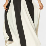 Catalina Dress Maxi Bicolor of Straps Finos