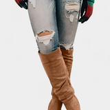 Calliope Boots of block heel up to the Rodilla