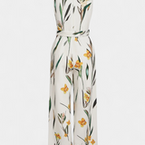 Slara Mono Long of Vacation with V-neckline and Cinturón Adjustable