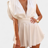 Rosalba Mono Short with Neckline Profundo and Waist Definida