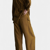 Sue Blazer Set with Lapel and Trousers matching