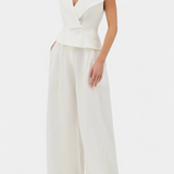 Hayden Set Top Asymmetric and Trousers Palazzo