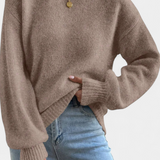 Emilia | Jersey of round neckline with Sleeves Globo