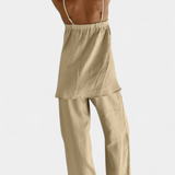 Lía Set for summer with Top loose and Trousers Flowy