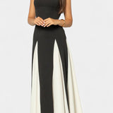 Catalina Dress Maxi Bicolor of Straps Finos