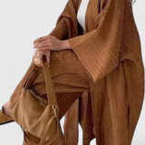 Caspian Relaxed Set of two-piece with Kimono Long
