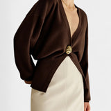Solferina Cardigan Solid Gold
