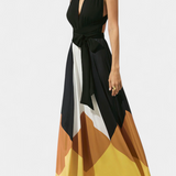 Nava Dress Long Polimórfico with Espalda Abierta and Silhouette Versatile