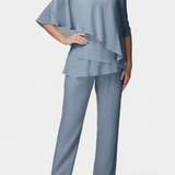 Ramona Two-Piece Set with Silhouette Feminine effortless