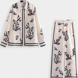 Nazaret Set Wide-Leg Printed Artistic