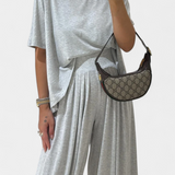Trista Set Casual with a Top Soft and Wide-Leg Trousers