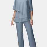 Dinah Two-Piece Set with Silhouette Feminine effortless