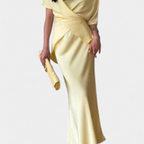 Veleda Set with a Top with Straps Crossed and Skirt Flowy