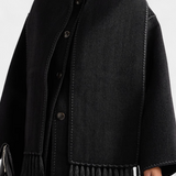 Pauline | Warmth of Cut loose with Bufanda of Flecos Incorporada