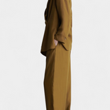Sue Blazer Set with Lapel and Trousers matching