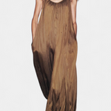 Lucy Jumpsuit Long Pleated with Silhouette Relaxed