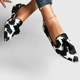 Fermina Loafers Elegant with pointed toe and Design Two-Tone