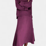Patricia Set of Suéter of High Neck and Skirt Maxi