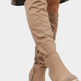 Calliope Boots of block heel up to the Rodilla