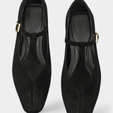 Elly Heels Bajos with Strap and Buckle