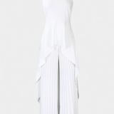 Chrysoula Set Asymmetric with Trousers Pleated