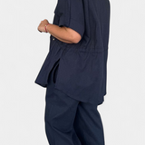 Lani Set Relaxed with a Shirt and Trousers in Cotton and Linen