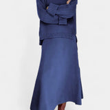 Patricia Set of Suéter of High Neck and Skirt Maxi